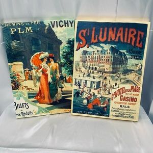 10x14 canvas paintings/prints sceneries in France